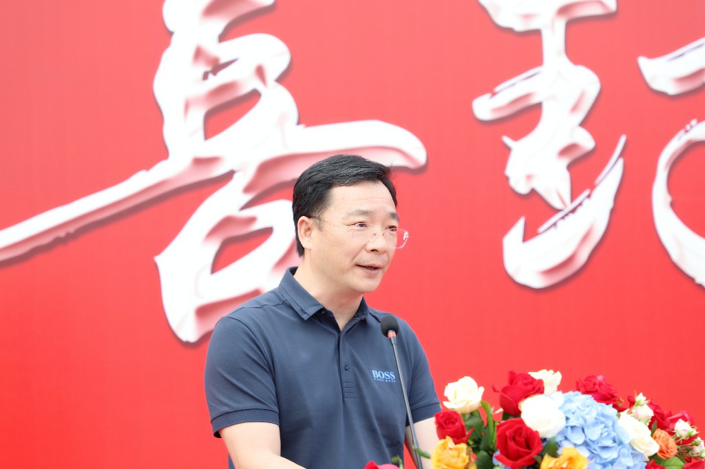 喜封金頂，不負(fù)佳期丨茶山尚錦匯項(xiàng)目封頂儀式圓滿(mǎn)舉行(圖7)